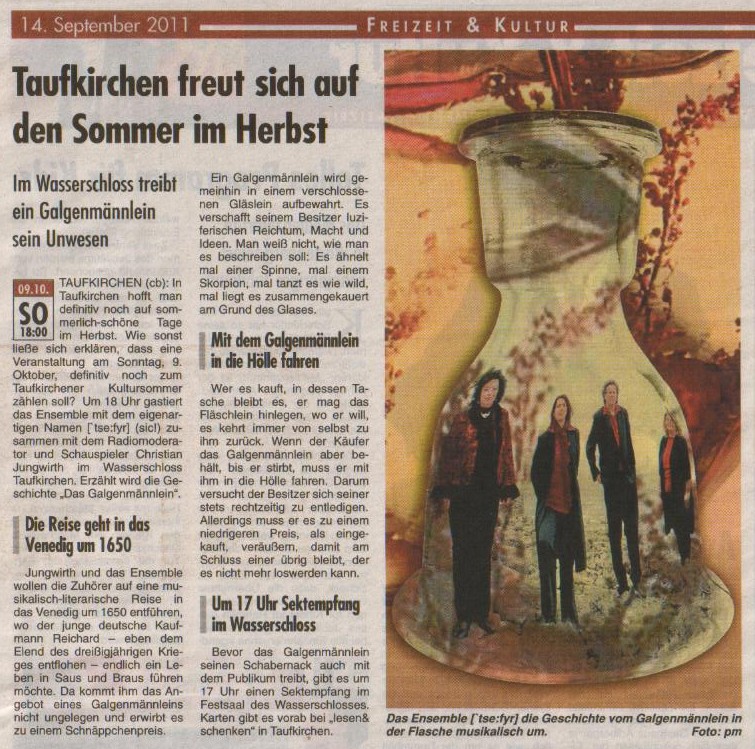Wochenblatt 14.09.2011
